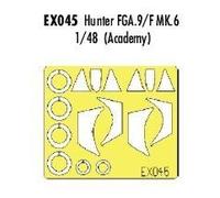 Hawker Hunter Fga.9/F Mk6 (Pour Maquettes Academy) (Fait À Partir De Bande Jaune De Kabuki Japonais)-Générique