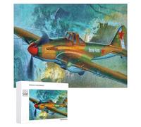 Hawker Hurricane Jet War - Puzzle-Image pour Adultes, 500 PCS, Activité De Fête du Nouvel an, pour Jouer Seul Ou À Plusieurs