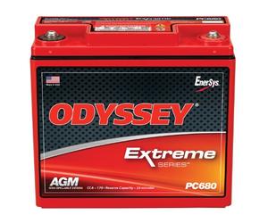 HAWKER oDYSSEY pC680MJ dE bATTERIE pOUR mOTO