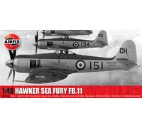 Hawker Sea Fury : Fb.ii Fighter 1:48 Plastique Model Kit Airfix