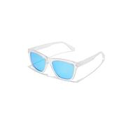 Hawkers Lunettes de soleil One LS Raw – verres polarisés, bleu / transparent, Taille Onesize