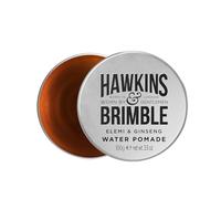 Hawkins & Brimble Pommade à eau pour homme 100 ml - H2O pour coiffure/toilettage | Tenue ferme permettant un ré-coiffage | Finition haute brillance non grasse et se lave facilement