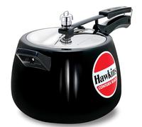 Hawkins CB65 Hard Anodised Pressure Cooker, 6.5-Liter, Contura Black