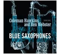 Hawkins,Coleman / Webster,Ben - Blue Saxophones - Ltd 180gm Cool Blue Vinyl [Vinyl Lp] Blue, Colored Vinyl, Ltd Ed, 180 Gram, Holland - Import