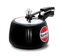 Hawkins Contura Hard Anodized Aluminium Pressure Cooker, 3 Litres, Black