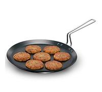 Hawkins Futura Tava plat anti-adhésif compatible induction 30 cm, 4,88 mm (Noir)