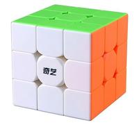 HAWKISTER Qiyi Qimeng Plus Cube puzzle magique sans autocollant 3 x 3 x 3 (9 cm)