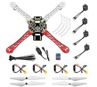 HAWK'S WORK F450 Kit de Construction de Drone, ensemble DIY quadricoptère à 4 axes avec manuel et vidéo pour les passionnés de drones et d'ingénierie, les étudiants et les chercheurs (D)
