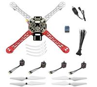 HAWK'S WORK F450 Kit de Construction de Drone, ensemble DIY quadricoptère à 4 axes avec manuel et vidéo pour les passionnés de drones et d'ingénierie, les étudiants et les chercheurs (E)
