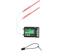 HAWK'S WORK Récepteur FS-iA10B, Récepteur PPM i-Bus 10 Canaux Compatible avec L'émetteur Radio FS-i4 FS-GT5 FS-i6 FS-i6S FS-i6X FS-TH9X NV14 (Flysky iA10B)