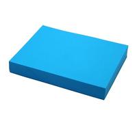 Hawksbill Lot de 100 cartes A4 bleu vif - 180 g/m² - Papier cartonné bleu de qualité supérieure - Idéal pour les arts, les travaux manuels, les impressions, la papeterie et les projets de bricolage