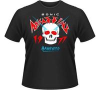 Hawkwind - "Sonic Assassins" T-shirt Homme/Femme Unie PH1786 (S) (Noir)