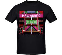 Hawkwind The Collection Summer T Shirts for Men Round Neck Black M