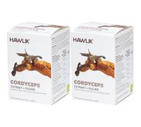 Hawlik Cordyceps Extrait + Poudre Capsule(S) 2x120 pc(s)