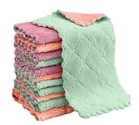 Hawloo Lot de 12 torchons de cuisine en microfibre ultra absorbants