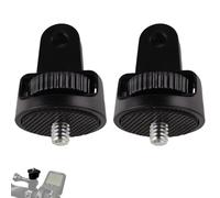 Hawpasy 2 PCS Adaptateur de Trépied en Plastique Compatible 10/11, Fixation 1/4", Support Caméra Rotatif 360°, Adaptateur 1/4 Universel