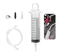 Hawpasy Kit Purge Frein Moto, Seringue 100ml Hydraulique Tuyau 50cm, Purgeur De Frein Moto Universel, Kit Purge Frein VTT, Liquide De Frein Moto, Purgeur De Frein Voiture Manuel Complet