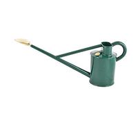 HAWS Arrosoir professionnel en métal galvanisé | The Warley Fall- 3,8 l | Bec technique longue portée | Rose ovale interchangeable en laiton