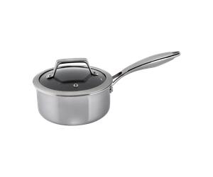 Hâws Casserole Hâws Santo hybrid coating avec couvercle 1.5 L Acier inoxydable