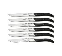 Hâws Fourchettes à steak Laguiole By Hâws. lot de 6 Black Wood