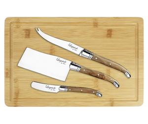 Haws Laguiole Käsemesser Set 3teilig inkl. Schneidebrett