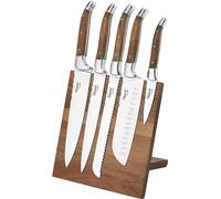 HAWS Laguiole Set de couteaux avec bloc magnétique 5 pièces