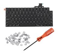 HAWSON Clavier de rechange américain pour MacBook Air M2 M3 M4 Retina 13,6" A2681 A3113 A3240, 15" A2941 A3114 A3241 2023-2025 (Bleu nuit)
