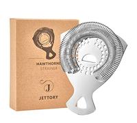 Hawthorne Passoire pour cocktails - Passoire de bar à cocktail avec ressort haute densité - Passoire à boisson avec finition en acier inoxydable miroir - Passoire à cocktail pour shakers Boston et