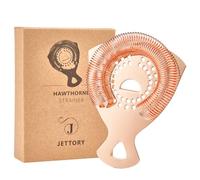Hawthorne Passoire pour cocktails - Passoire de bar à cocktail avec ressort haute densité - Passoire à boisson avec finition en acier inoxydable miroir - Passoire à cocktail pour shakers Boston et