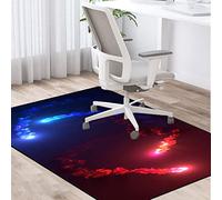 HAXA Tapis de Chaise de Bureau,Tapis de Protection de Sol,Tapis de Sol pour Sols Durs,Tapis Chaise Gaming pour Planchers de Bois Franc Tapis de Protection Antidérapant Tapis de Bureau 120x160cm