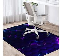HAXA Tapis de Chaise de Bureau,Tapis de Protection de Sol,Tapis de Sol pour Sols Durs,Tapis Chaise Gaming pour Planchers de Bois Franc Tapis de Protection Antidérapant Tapis de Bureau 120x140cm
