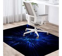 HAXA Tapis de Chaise de Bureau,Tapis de Protection de Sol,Tapis de Sol pour Sols Durs,Tapis Chaise Gaming pour Planchers de Bois Franc Tapis de Protection Antidérapant Tapis de Bureau 100x140cm