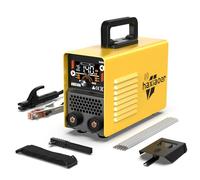 haxiaoer Poste a Souder ARC140 2 en 1 MMA - 10x électrodes 140 A 230 V DC IGBT Poste à Souder Inverter avec Lift TIG, Affichage LED, Anti Stick, Hot Start, Arc Force
