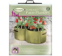 Haxnicks Sac de Plantation pour Tomates - Lot de 2 - Vert