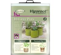 Haxnicks Sac de Plantation Vigoroot - Lot de 3 - 10 L