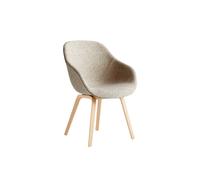 HAY About A Chair AAC 123 - chêne verni mat - Bolgheri LGG60 beige
