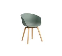 HAY About a Chair AAC 22 - patins standards en plastique - vernis à base d'eau - fall green 2.0