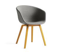 HAY About a Chair AAC 23 - vernis à base d'eau - Steelcut Trio 153 - gris clair
