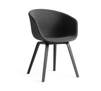 HAY About a Chair AAC 23 - vernis noir à base d'eau - Hallingdal 840 - beige/turquoise