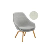 HAY About A Lounge Chair High AAL 93 - Remix 113 - beige - vernis à base d'eau