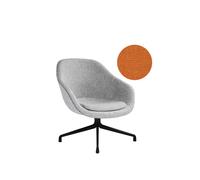 HAY About A Lounge Chair Low AAL 81 - Remix 543 - orange - noir