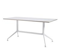 HAY About A Table AAT10 - stratifié blanc, bordure contreplaqué - 180 x 90 cm