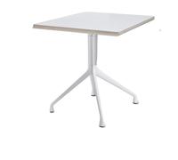 HAY About A Table AAT15 - stratifié blanc, bordure contreplaqué