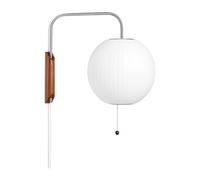 Applique Murale HAY Nelson Ball, Petit , Blanc Cassé, avec Câble