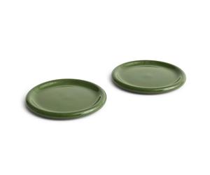 HAY Assiette Barro Green. Ø24 cm lot de 2