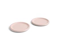 HAY Assiette Barro Pink. Ø24 cm lot de 2