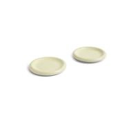 HAY Assiette Barro Pistachio. Ø18 cm lot de 2