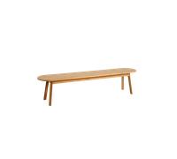 HAY Banc Triangle Leg - 200 x 40 cm - chêne clair verni