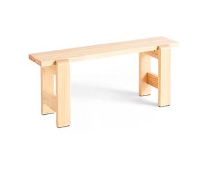 HAY Banc Weekday 111x23 cm pin laqué Natural