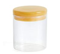 HAY Bocal en Verre Borosilicate avec Couvercle 12 x 10 cm